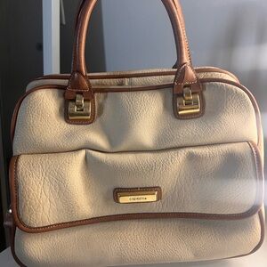 Capezio brown and cream women’s hand bag